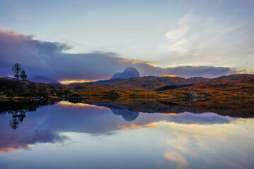 sunrise in the highlands