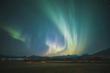 Aurora borealis in Norway, Tromsø