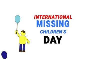 international missing childrens day animated video
