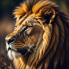 Fototapeta premium portrait of a lion