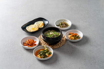 cheonggukjang, fast-fermented bean paste Old, chicken soup, fried chicken soup, spicy, steamed ribs, iron plate, stir-fried meat, Korean food, food