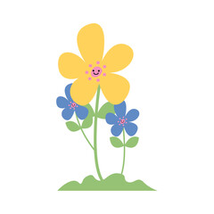 Cute Simple Flower Illustration