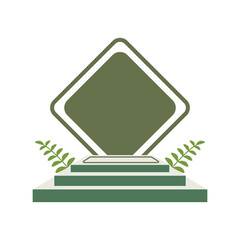 Product Podium Stage Illustration