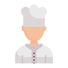 a professional cook Vector color Icon Design, Eid al-Adha or Eid-ul-Kabir Symbol, Hajj Sign, Muslims religious Festival Stock illustration, Muslim chef Concept 