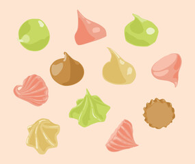 Allure dessert ,sugar candy