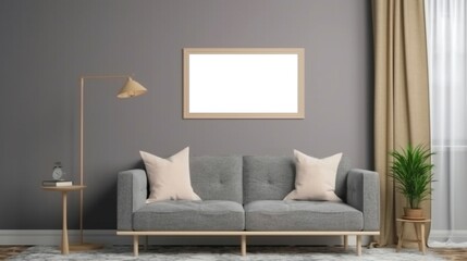 Elevating Spaces: Mockup Canvas Painting Pictures in Room Settings