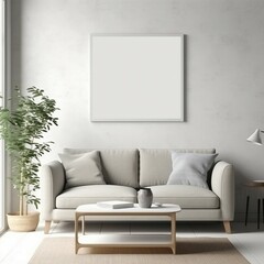 Elevating Spaces: Mockup Canvas Painting Pictures in Room Settings