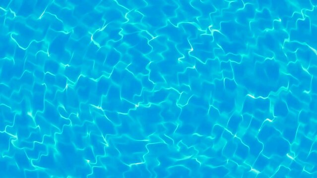 Water wave animation graphic effect.