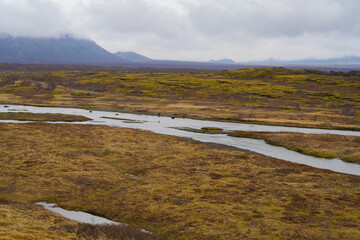 landscape in Iceland. outdoor photography.