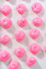 Meringue cookies