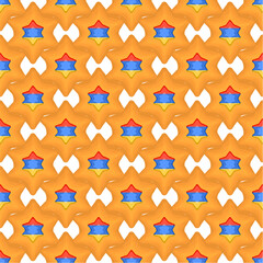 Pattern cookie with flag country Armenia in tasty biscuit