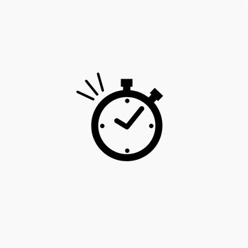 recommend clip art: Time and clock icon, speed, alarm, restore, management, watch thin line symbols for web and mobile phone on white background