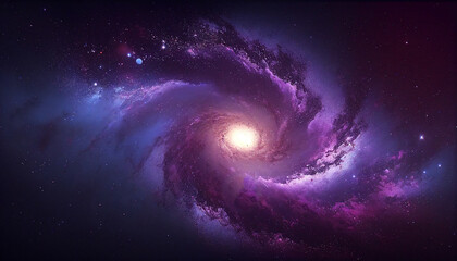 deep galaxy Milky Way star night, Ai get