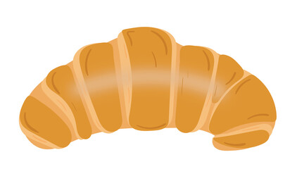 croissant bekary breakfast drawing illustration