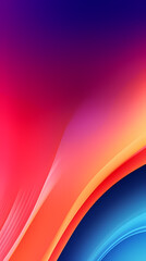 Stylish bright wavy gradient eye-catching