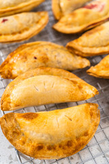 Sweet Cherry Empanadas in Air Fryer