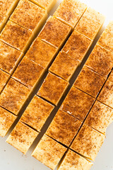 Christmas Eggnog fudge