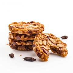 Obraz premium Florentines Isolated on White. Generative AI