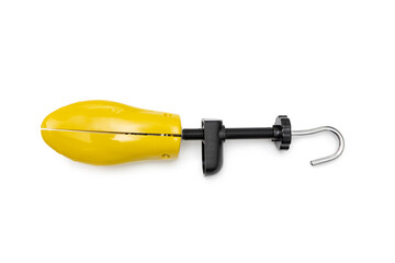 Shoe stretcher on a white background