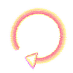 colorful beads isolated on white background