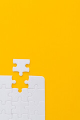 The last piece of jigsaw puzzle