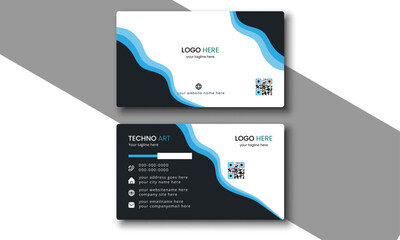  business card design Clean professional.  Modern business card design template.