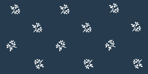 Floral seamless pattern. Vector illustration for background, card, invitation, banner, social media post, poster, mobile apps, advertising.
