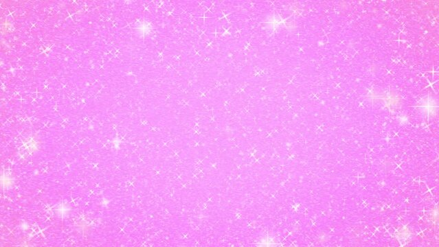 pink background with sparkles and glitter