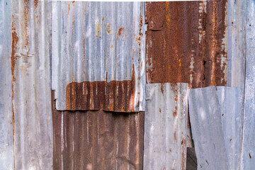 rusty metal sheet texture background