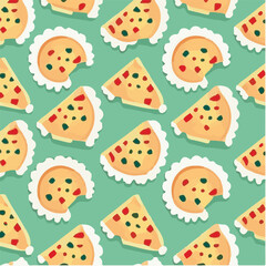 cute simple apple pie pattern, cartoon, minimal, decorate blankets, carpets, for kids, theme print design
