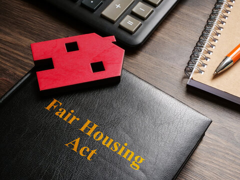 Model of home on the Fair housing act FHA book.