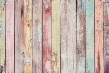 Fototapeta premium pastel vintage retro wood background
