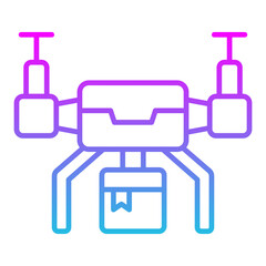 Drone Delivery Icon