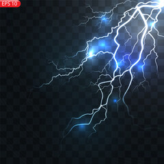 The effect of lightning and lighting