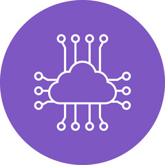 Cloud Computing Icon