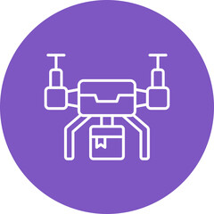 Drone Delivery Icon