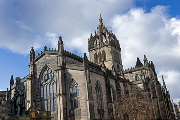 Fototapeta na wymiar Edinburgh Scotland. Church.
