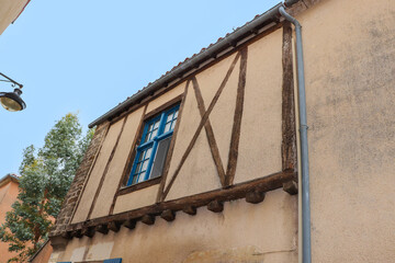 Pays de la Loire - Vendée - Vouvant - Maison à colombages