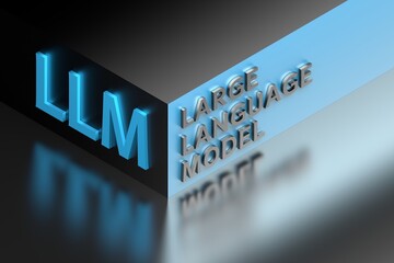 LLM - The New Era of Language Technology - 3D RENDER