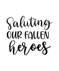 Memorial Day SVG design