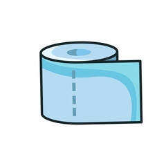 tissue roll icon design vector