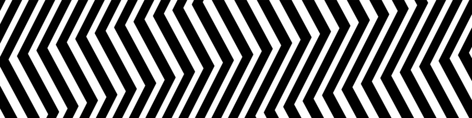 Black and white zig zag lines. Modern abstract digital geometric pattern background. Vector EPS 10