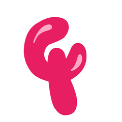 Hand drawn typeface set isolated on white. Brush painted characters: lowercase and uppercase. Vector logo fonts. Typographical alphabet for your design: logo, typeface, card, wedding invitation