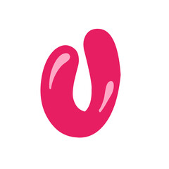 Hand drawn typeface set isolated on white. Brush painted characters: lowercase and uppercase. Vector logo fonts. Typographical alphabet for your design: logo, typeface, card, wedding invitation