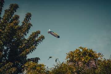 Das neue Luftschiff von Essen und Mülheim © Julian