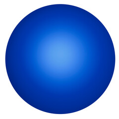 Blue Circle Radial Gradient