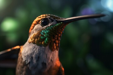 Fototapeta premium Close up of a hummingbird