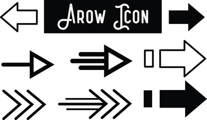 Arow Icon vector design