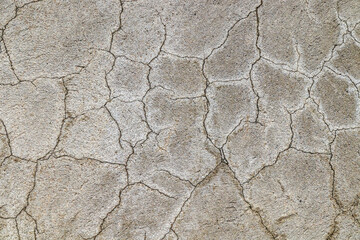 Collapsing old cement pavement as a background