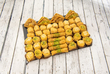 Baklava was one of the most popular sweets in Ottoman gastronomy,